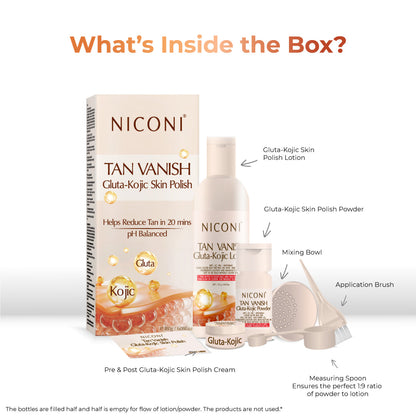 Niconi Tan Vanish Gluta-Kojic Skin Polish - B2B
