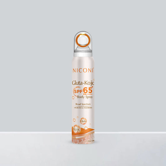 Niconi Gluta-Kojic SPF 65+ PA++++ Body Spray for Detanning