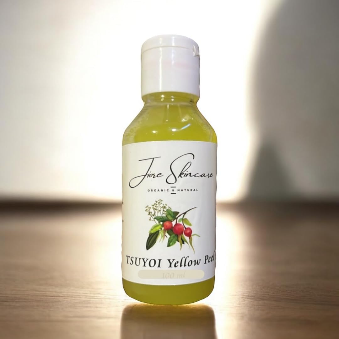 Jiore Tsuyoi Oil Skin Whitening Yellow Peel  Brightening & Exfoliating Treatment Skin
