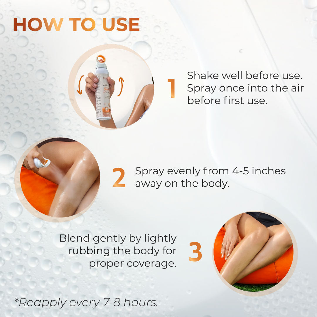 Niconi Gluta-Kojic SPF 65+ PA++++ Sunscreen Spray