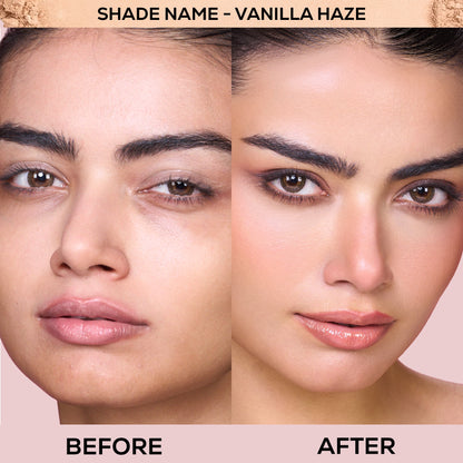 RENEE Bollywood Filter Pore Minimising Blurring Compact With Matte Finish & Full Coverage, 9 g