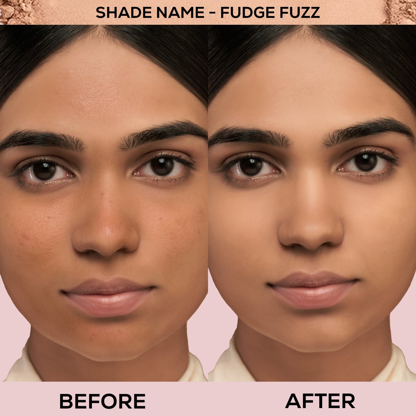 RENEE Bollywood Filter Pore Minimising Blurring Compact With Matte Finish & Full Coverage, 9 g