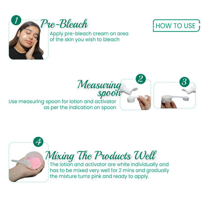 Niconi Tan Removal Ammonia Free Oxygen Face Bleach For Regular & Oily Skin - 600gm