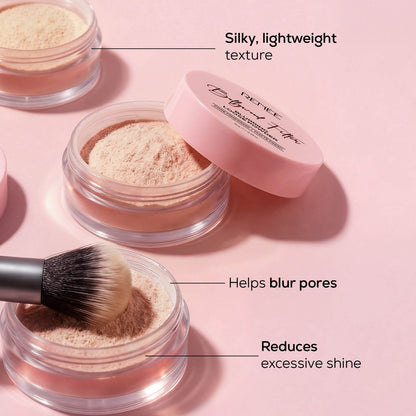RENEE Bollywood Filter Pore Blurring Loose Powder For Face With Matte Finish