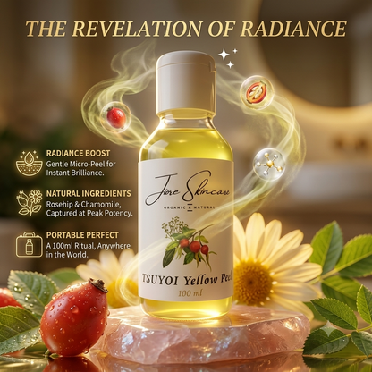 Jiore Tsuyoi Oil Skin Whitening Yellow Peel  Brightening & Exfoliating Treatment Skin