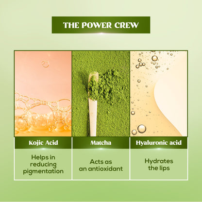 RENEE Matcha Lip Balm With SPF 50, 10 g
