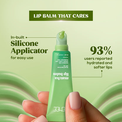 RENEE Matcha Lip Balm With SPF 50, 10 g