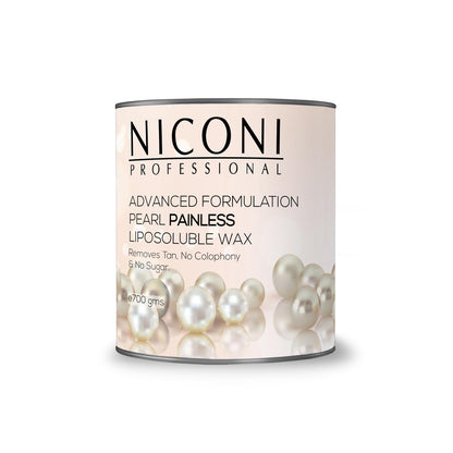 NICONI Painless Liposoluble Wax for Hair Removal (Pearl) 700gms