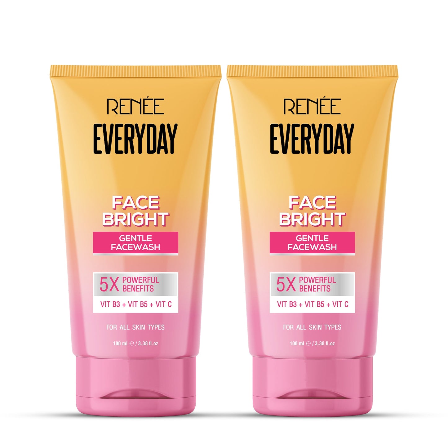 RENEE Everyday Face Bright Serum In Cream For Clear, Bright Skin, Pack of 2