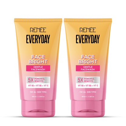 RENEE Everyday Face Bright Serum In Cream For Clear, Bright Skin, Pack of 2