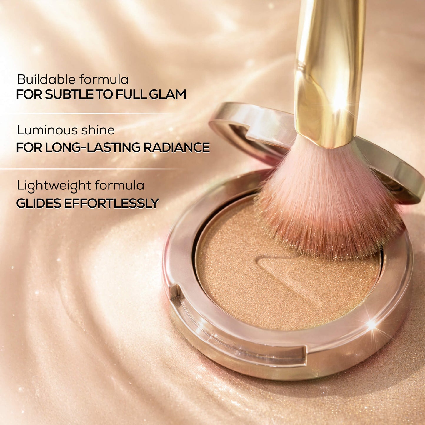 RENEE You Are Glowing Powder Highlighter With Luminous Shine, 5.5g