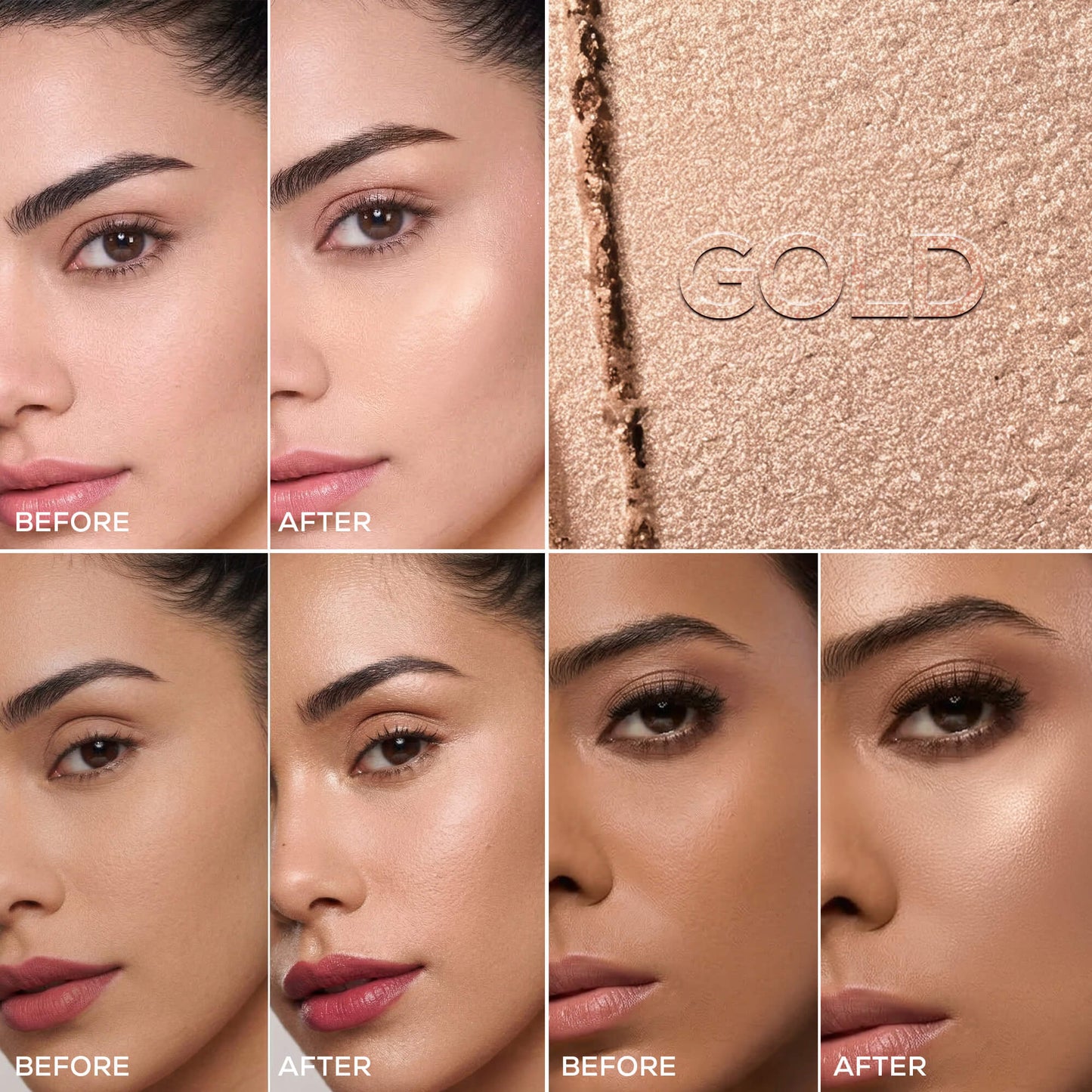 RENEE You Are Glowing Powder Highlighter With Luminous Shine, 5.5g