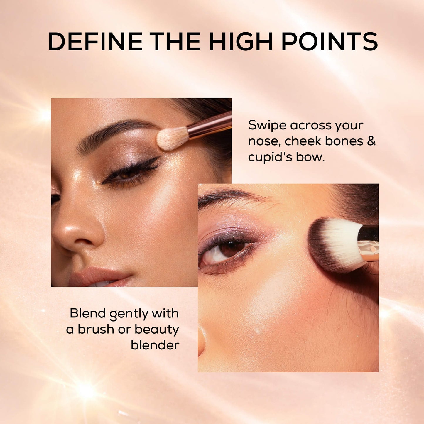 RENEE You Are Glowing Powder Highlighter With Luminous Shine, 5.5g
