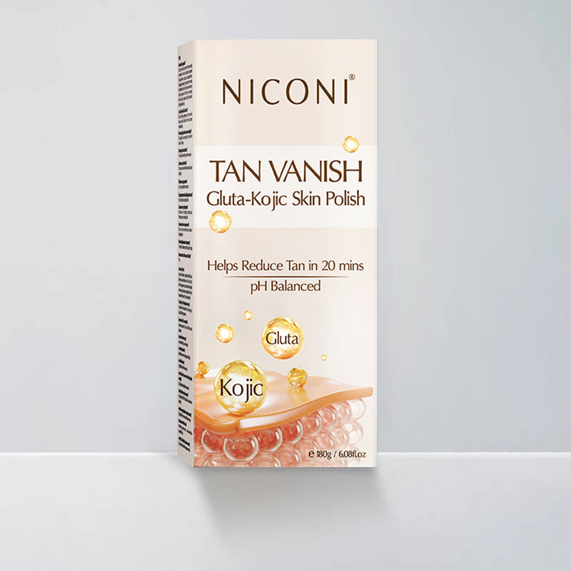 Niconi Tan Vanish Gluta-Kojic Skin Polish | Instant Tan Removal!